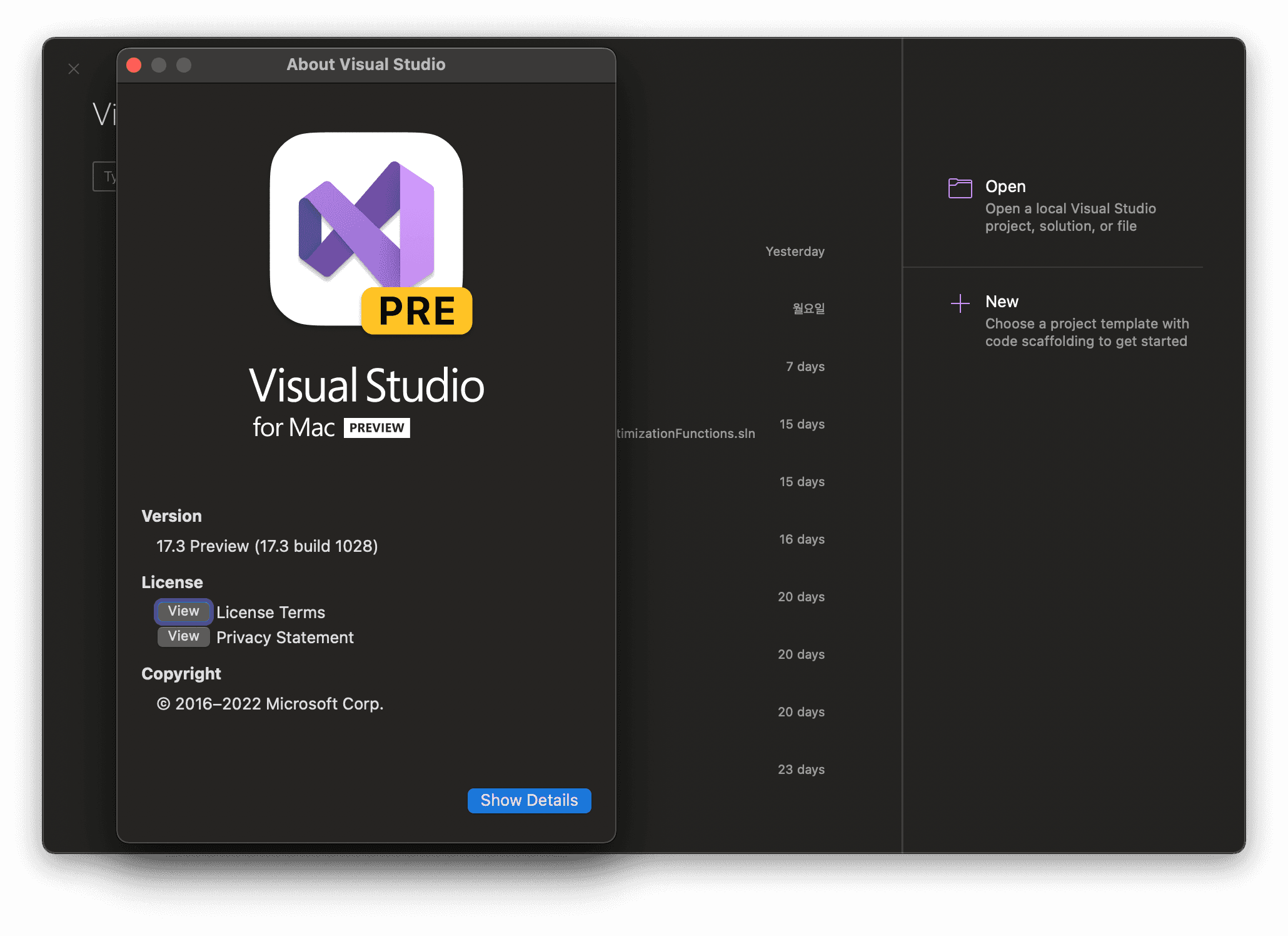 Featured image for Fail to update Visual Studio 2022 for Mac 17.3 Preview 2